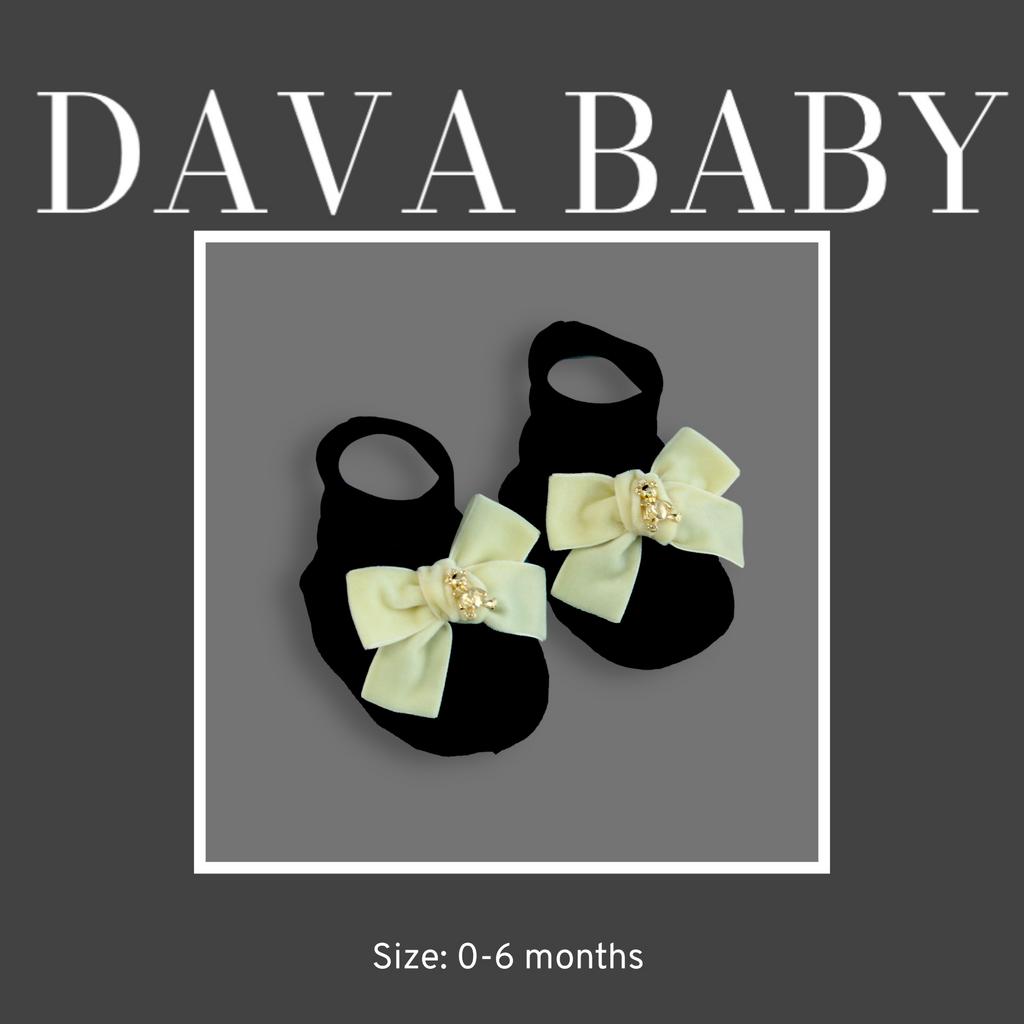 Пинетки трикотажные «Золотой мишка» черный/молочный