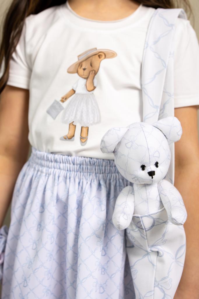 Футболка Celine платье: голубое