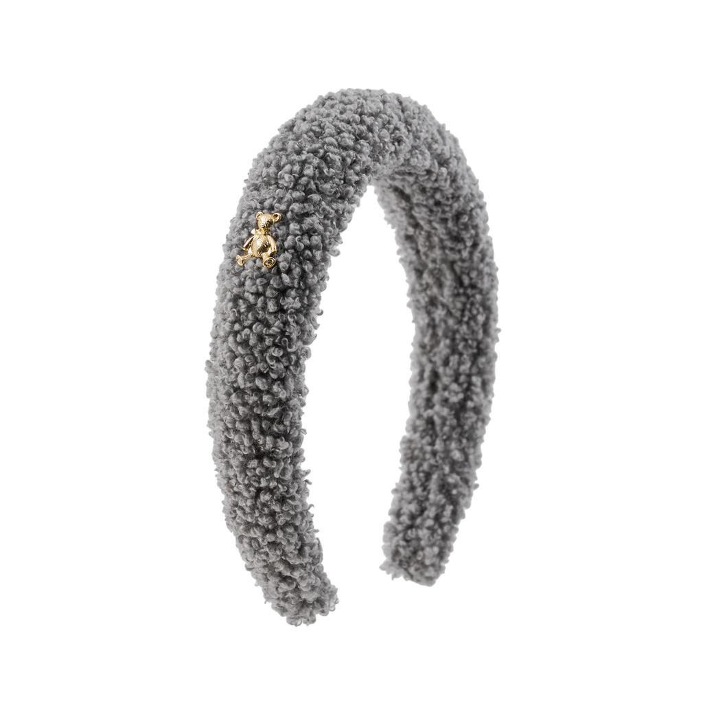 Ободок  "Buffy" цвет: серый