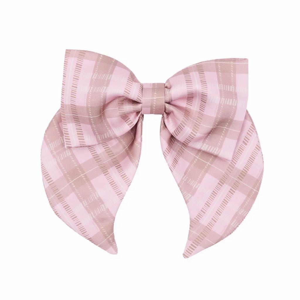 Заколка "Lovely elegance" цвет: розовый/бежевый