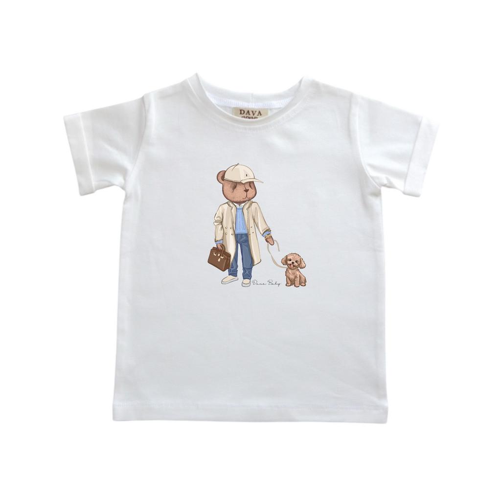 Футболка "Ophelia and Coco" цвет: айвори