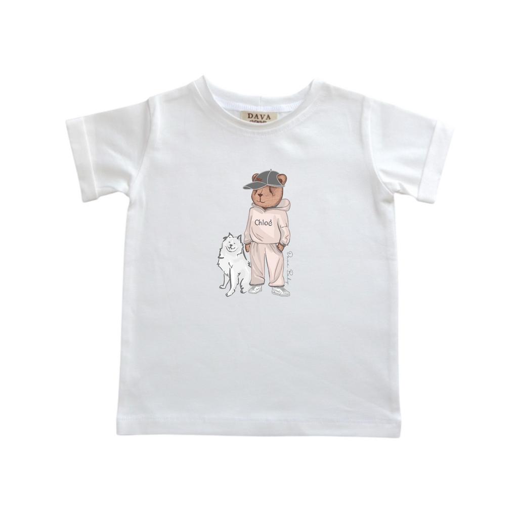 Футболка "Vivienne and Neo" цвет: айвори