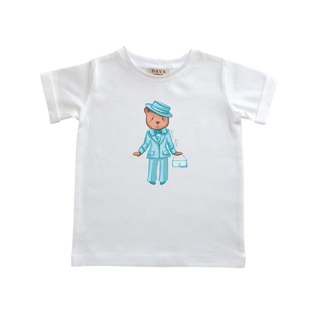 Футболка "Mr's Vivienne" цвет: тиффани