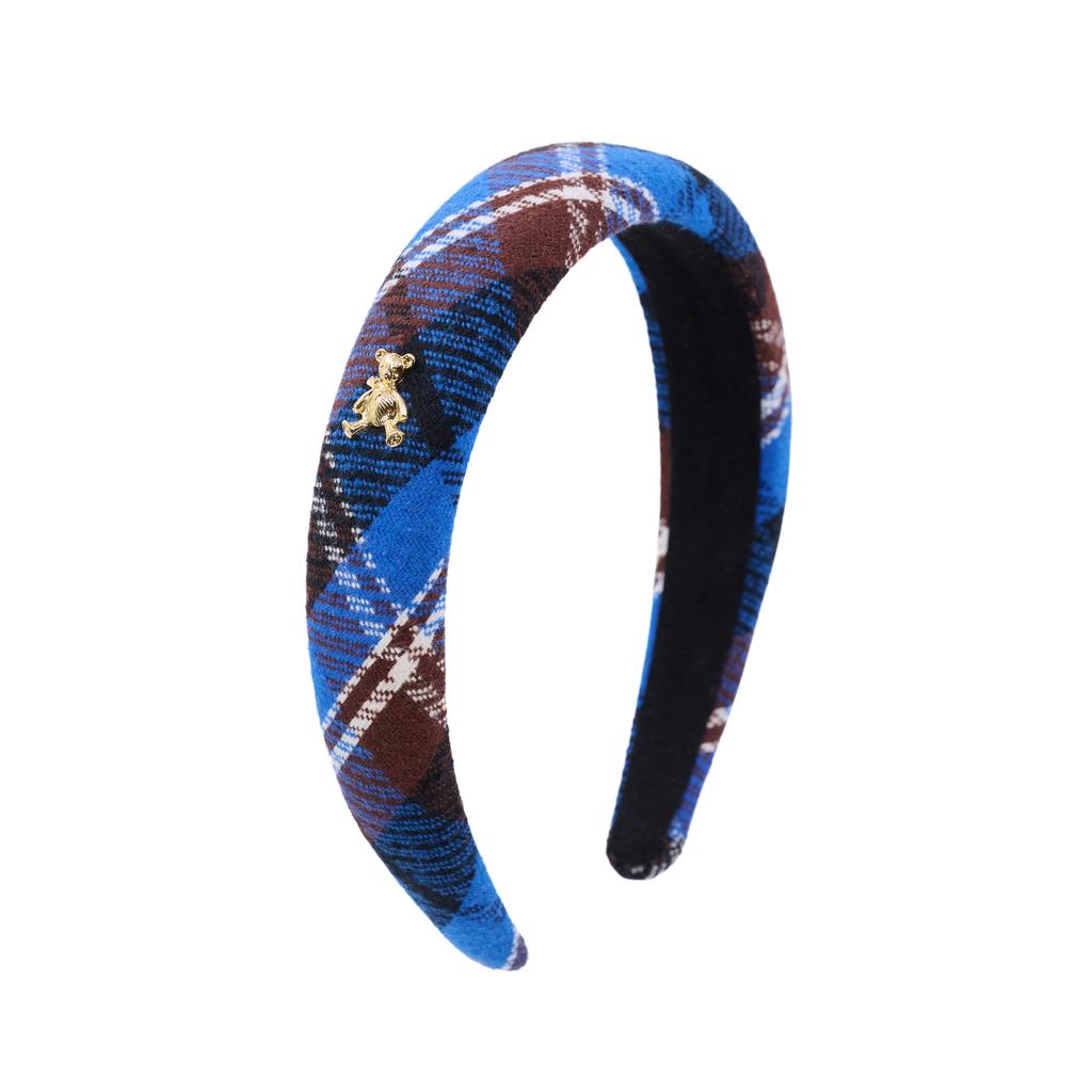 Ободок "Scotland" цвет: синий