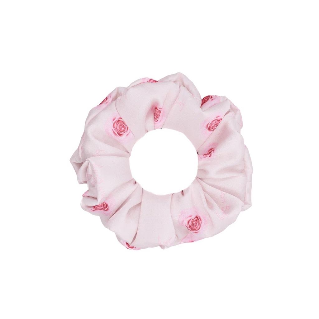 Скранч-резинка шелковая "Silk Rose" цвет: пудровая роза