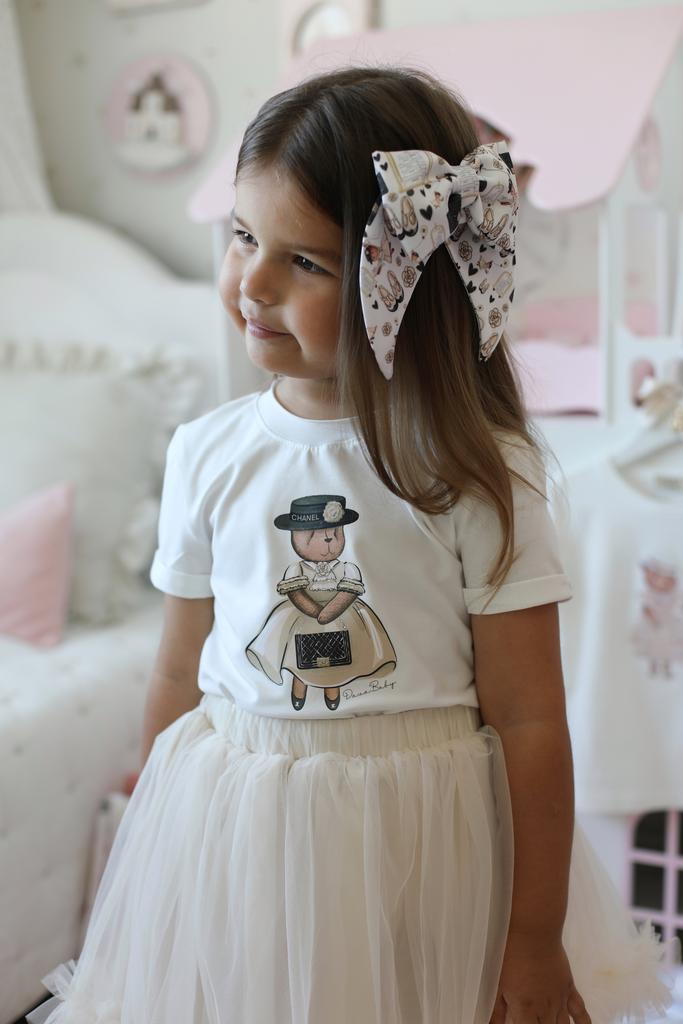 Футболка "Modemouselle Coco Black" цвет: айвори