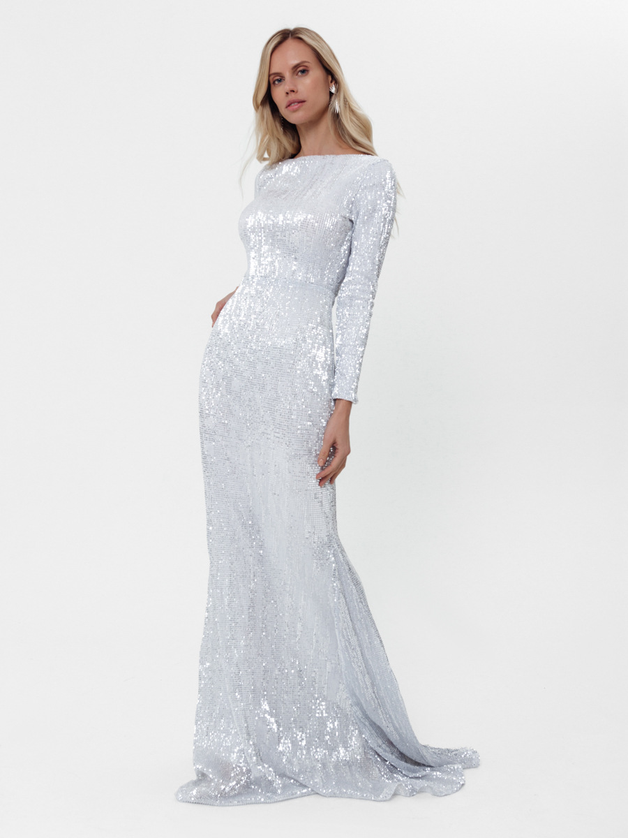 СЕРЕБРЯНОЕ ПЛАТЬЕ № 1