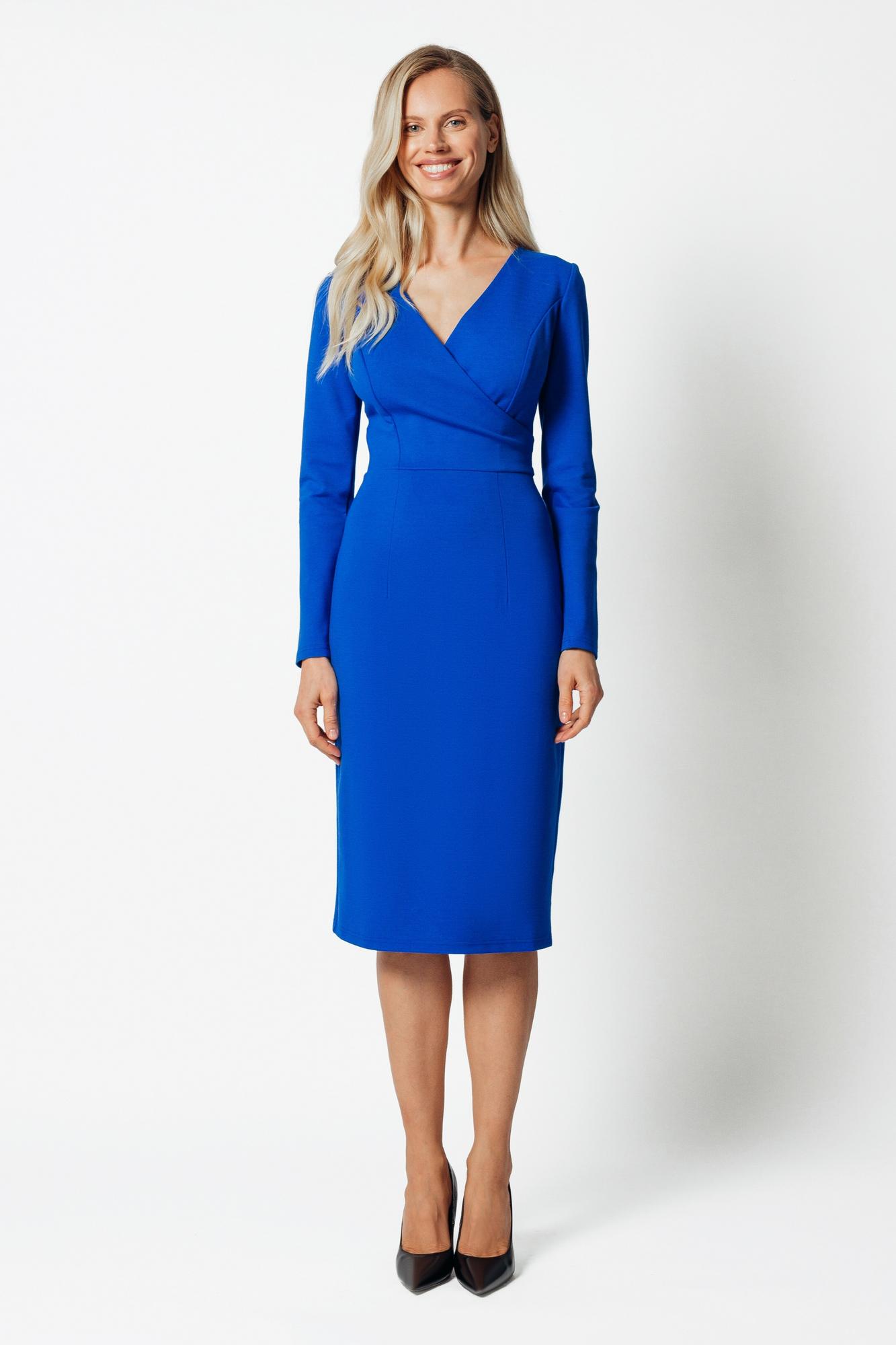 СИНЕЕ ПЛАТЬЕ № 8