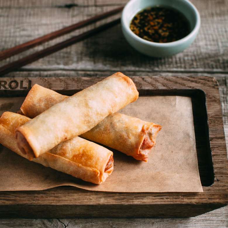 СПРИНГ РОЛЛ С УТКОЙ