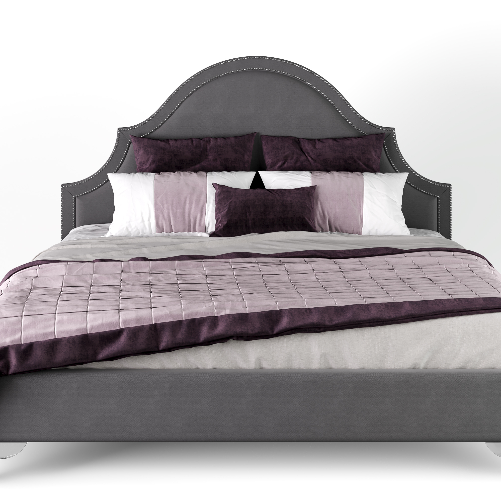 КРОВАТЬ МАРАКЕШ C ГЛАДКОЙ СПИНКОЙ