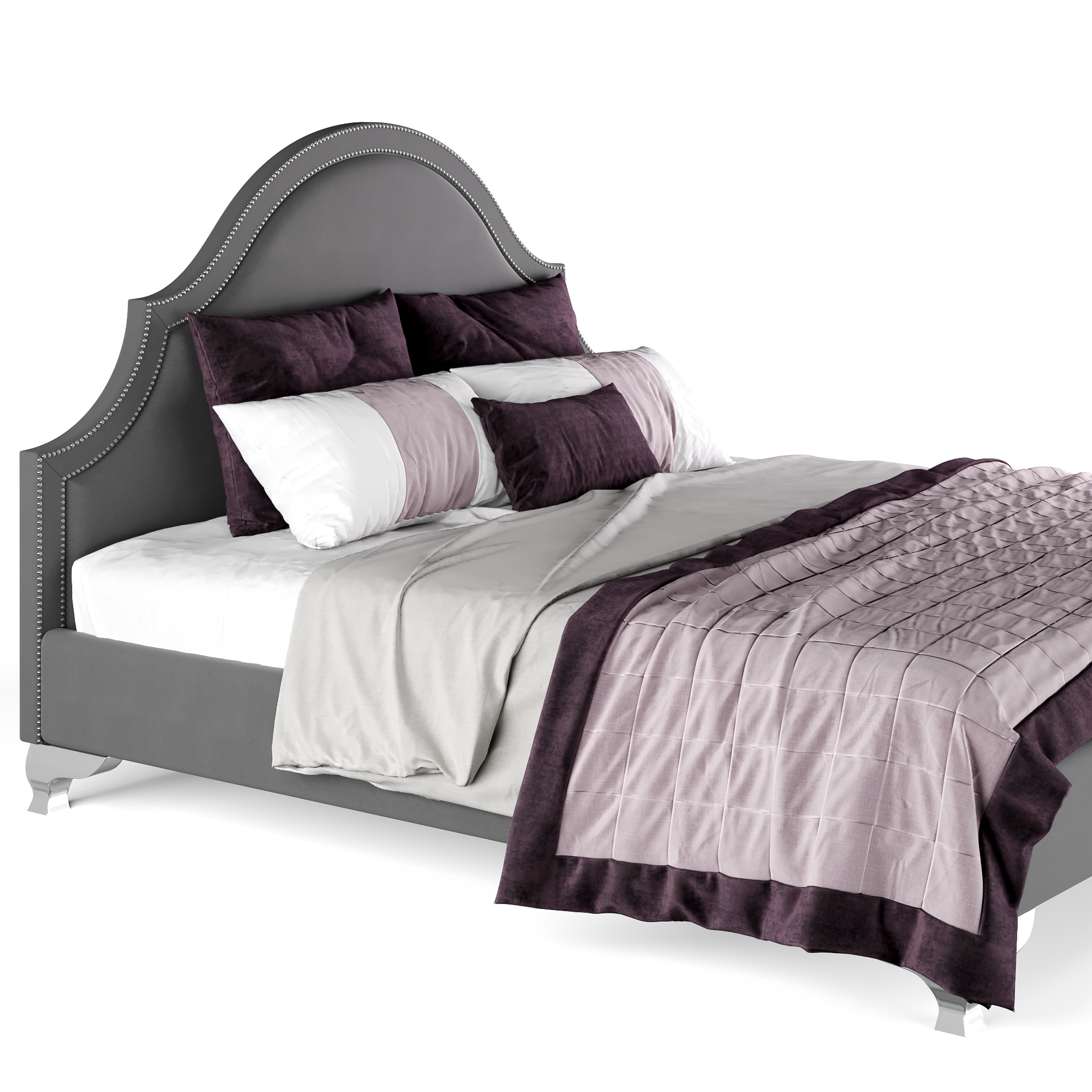 КРОВАТЬ МАРАКЕШ C ГЛАДКОЙ СПИНКОЙ