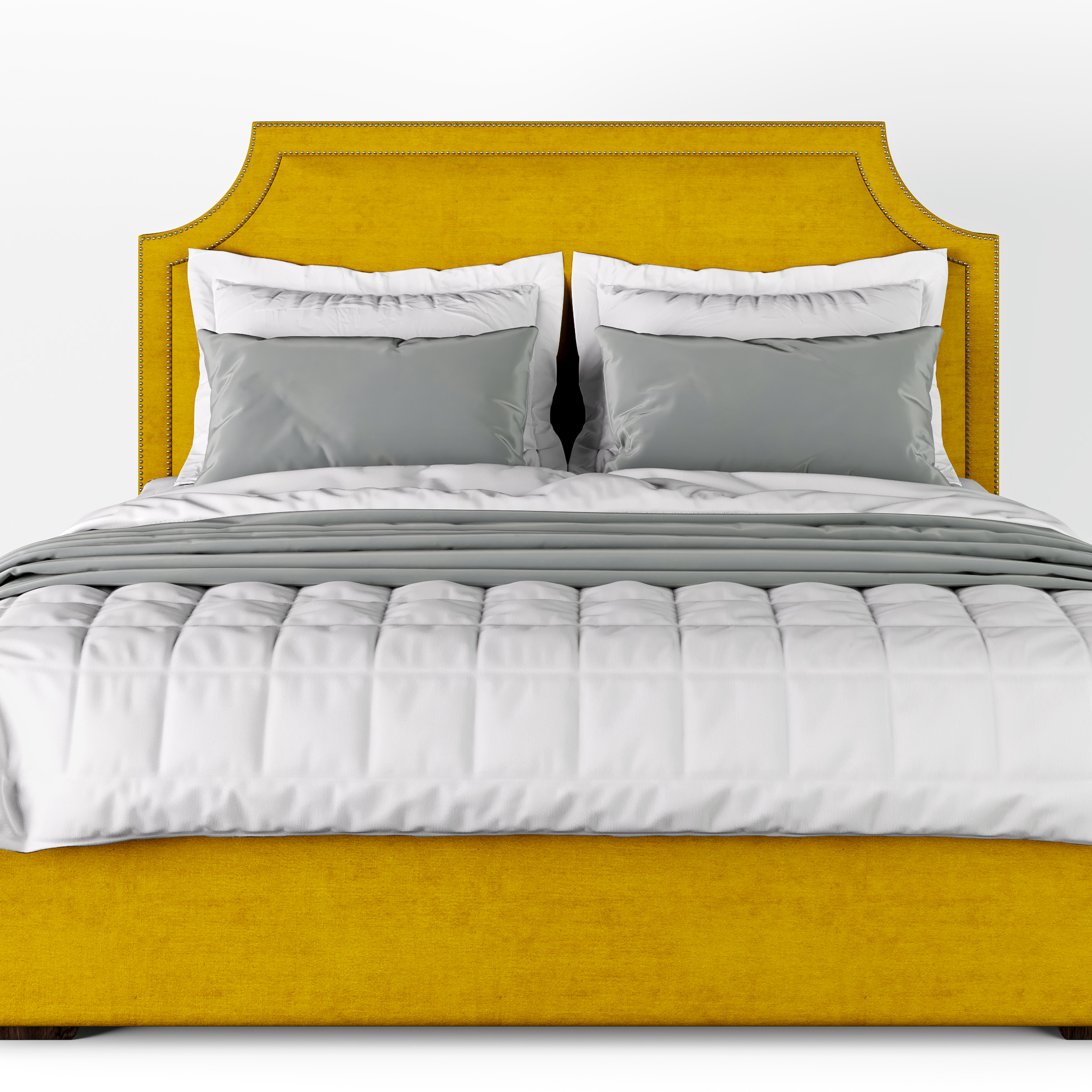 КРОВАТЬ НАОМИ С ГЛАДКОЙ СПИНКОЙ