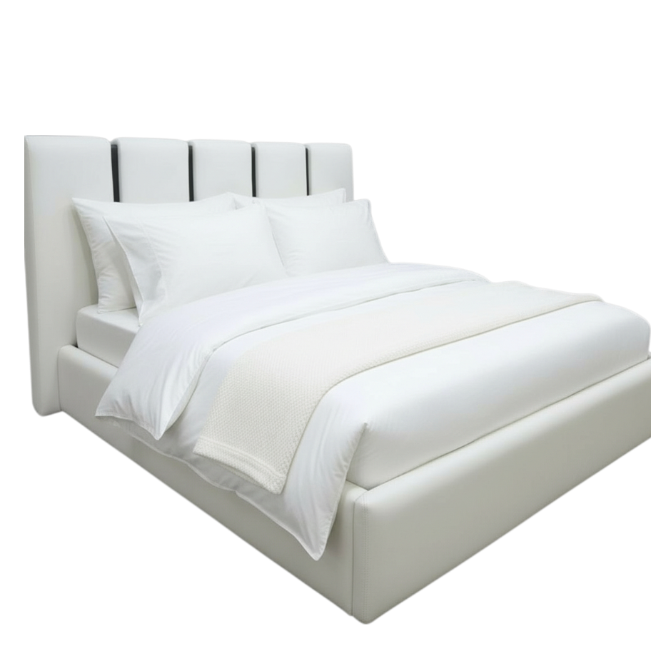 КРОВАТЬ РЕДЖАНО (в коже)