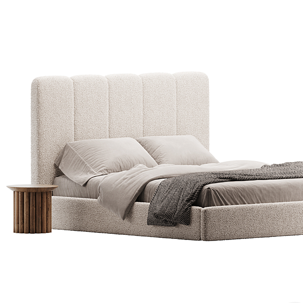 КРОВАТЬ РЕДЖАНО (в ткани)