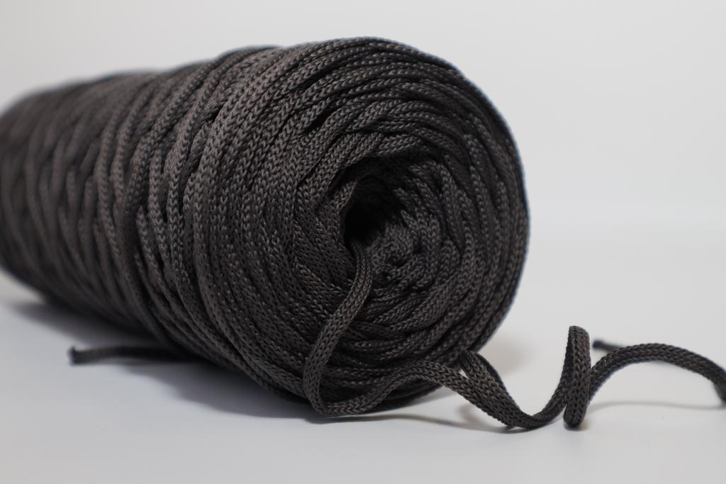 Полиэфирный шнур 3 мм Графит (обычный, лайт)