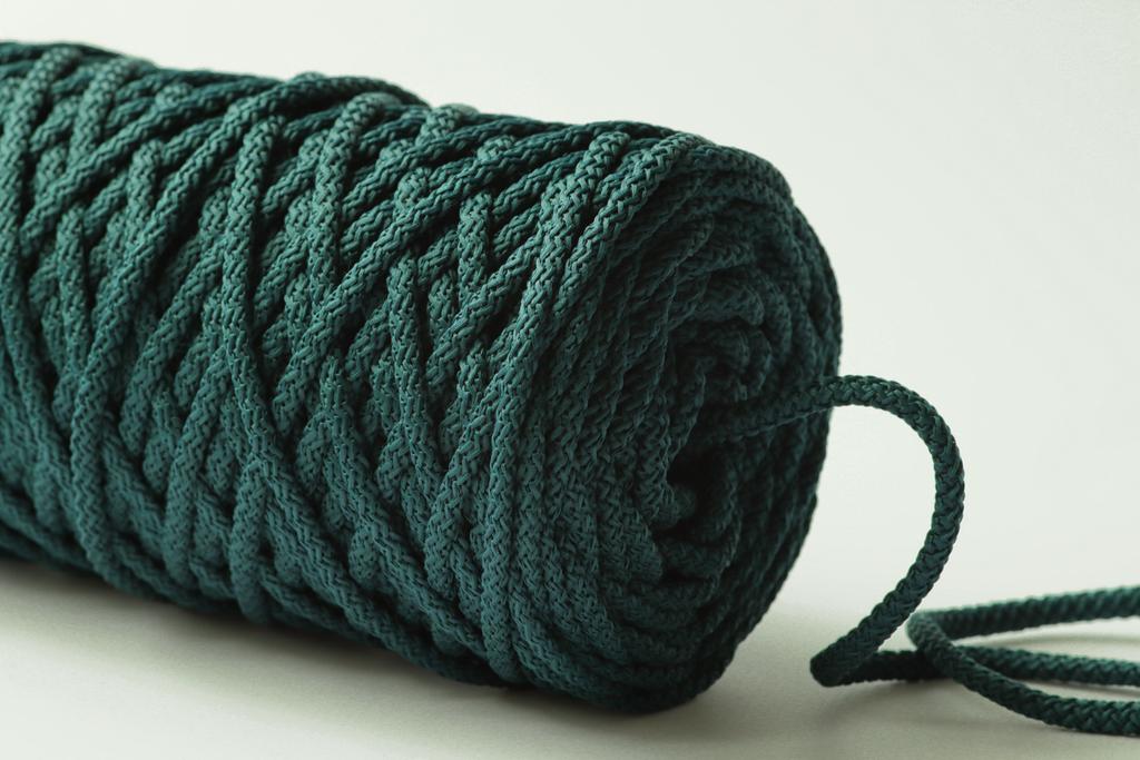 Полиэфирный шнур для вязания 5 мм Морская волна