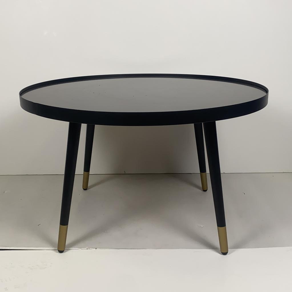 Стол журнальный черный