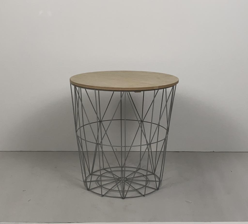 Столик кофейный дерево сетка