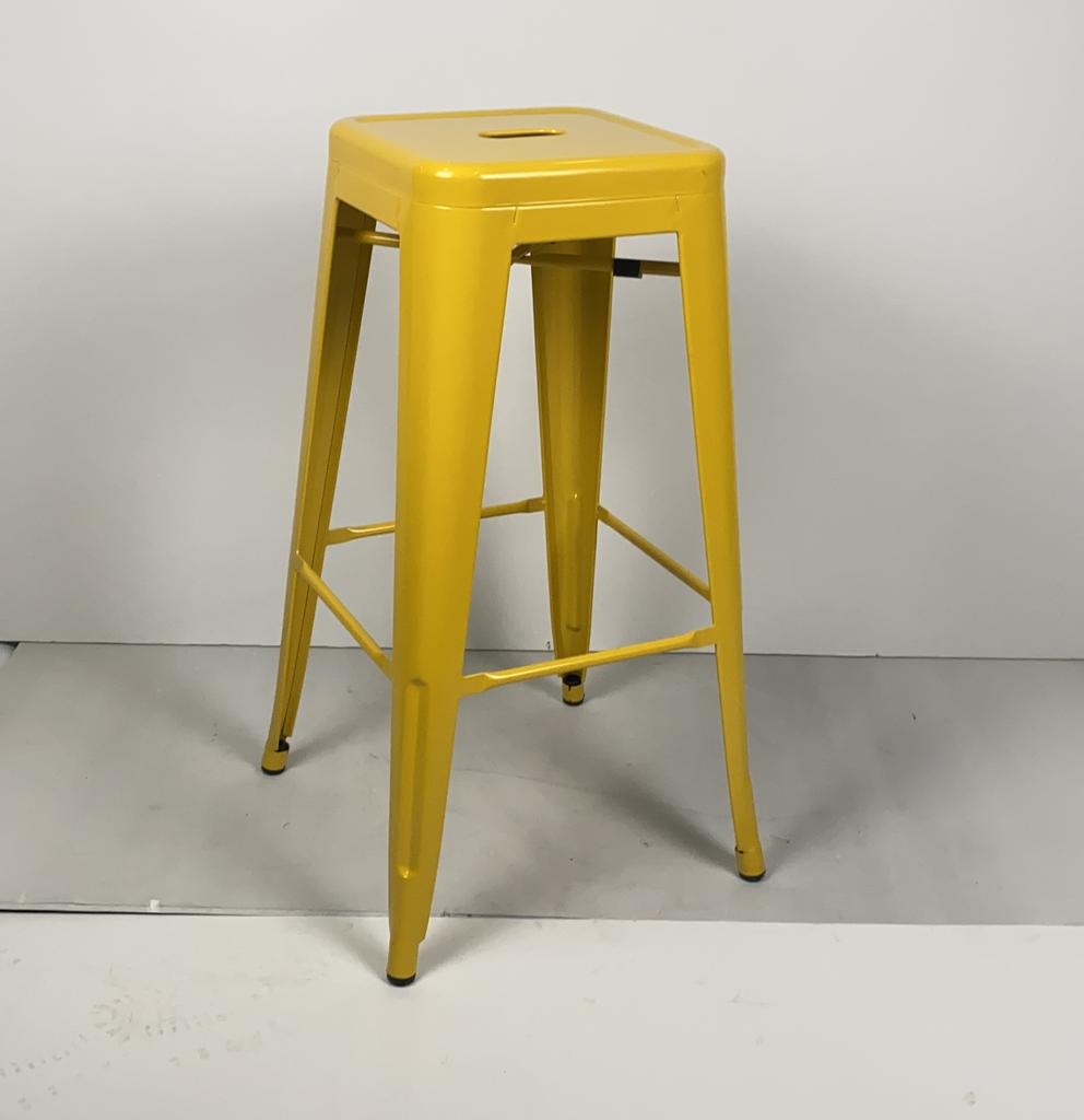 Табурет барный желтый