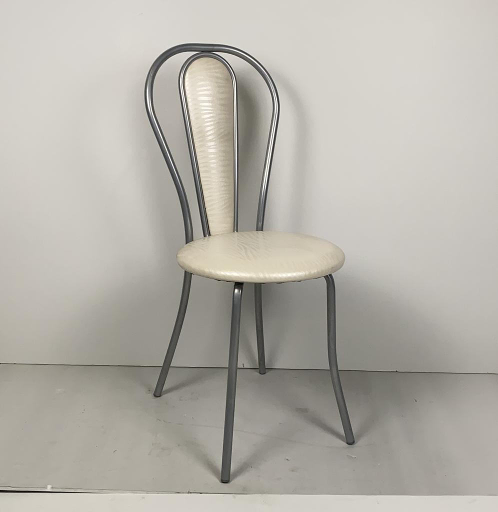 Стул металлический кожзам