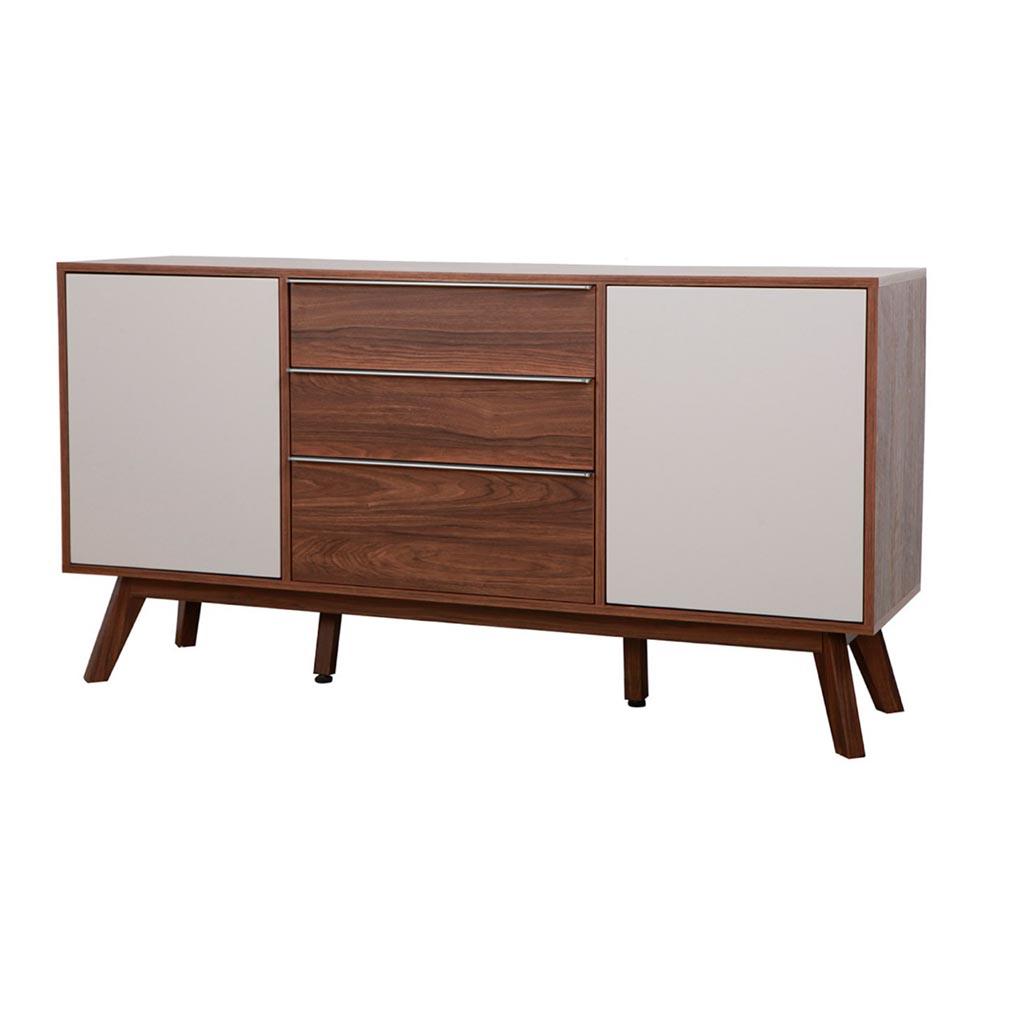 Комод с белыми дверками