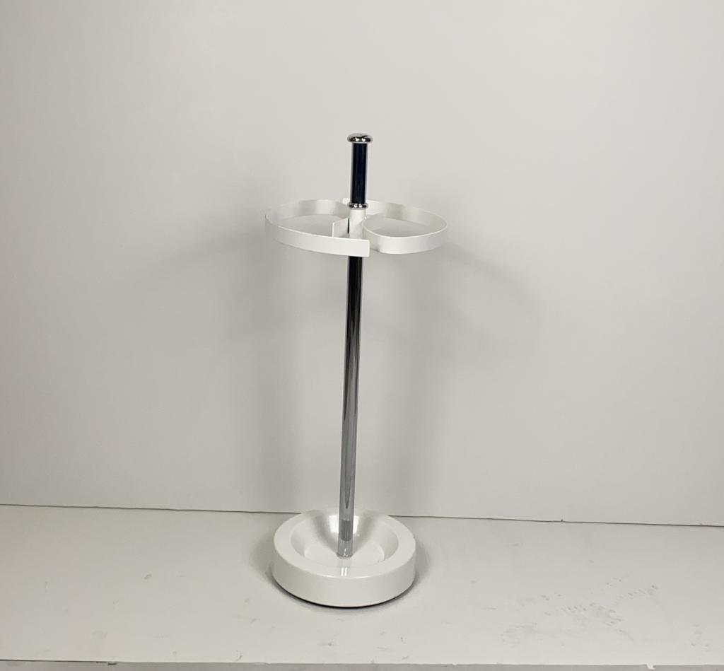 Подставка для зонтов белая