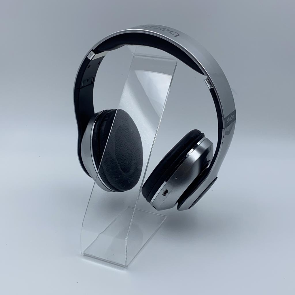 Наушники серебряные беспроводные