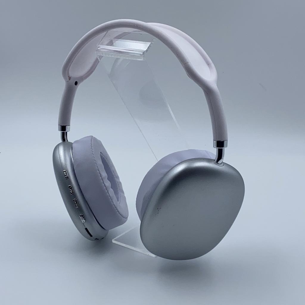 Наушники серебряные беспроводные