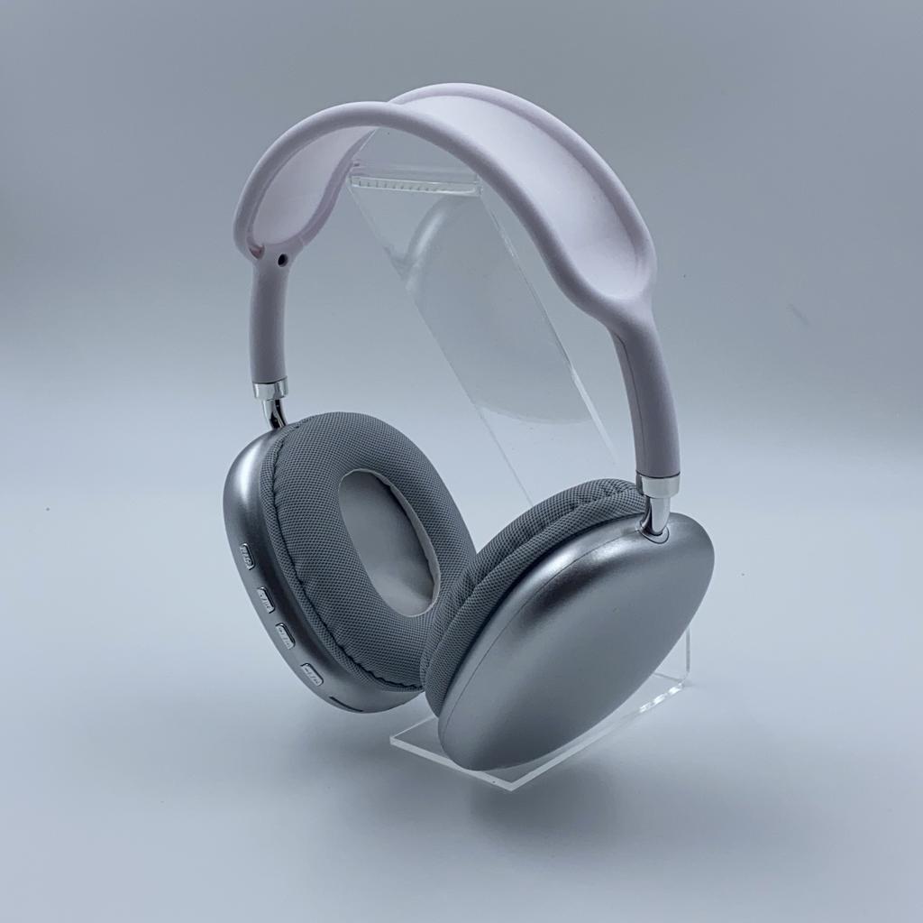 Наушники серебряные беспроводные