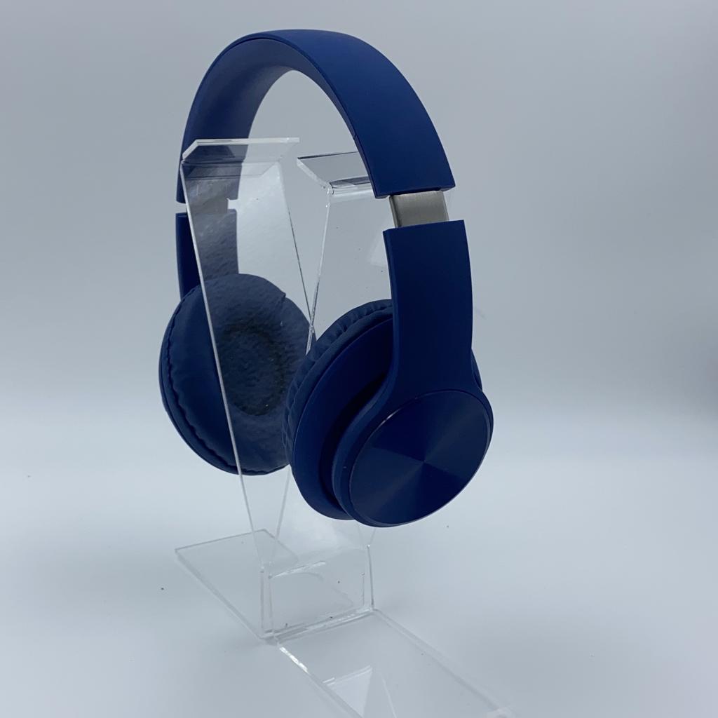 Наушники синие беспроводные