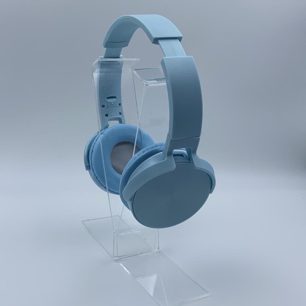 Наушники голубые беспроводные