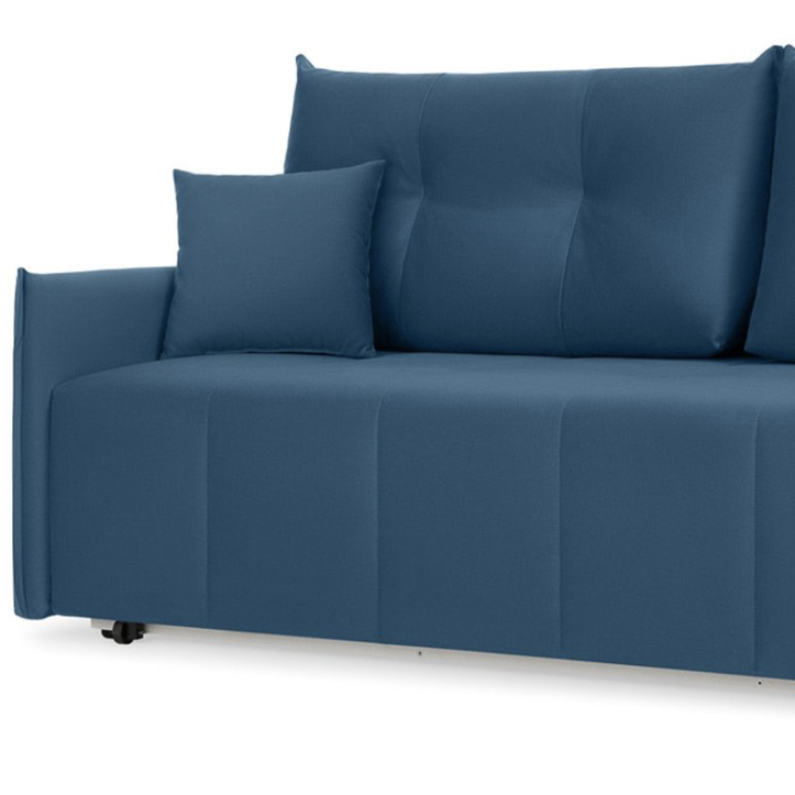 Диван-кровать синий