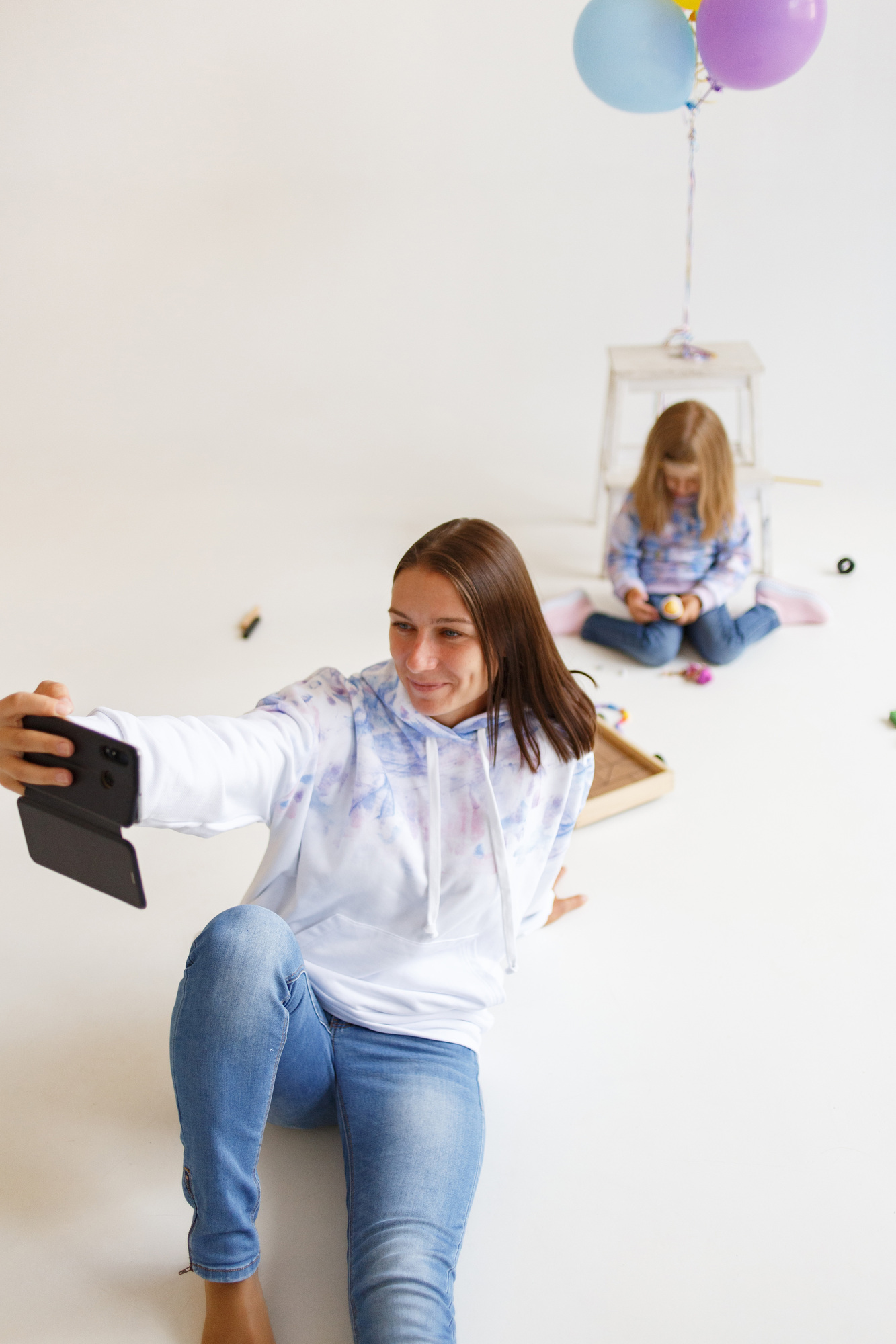 Худи "Лиловый дождь"