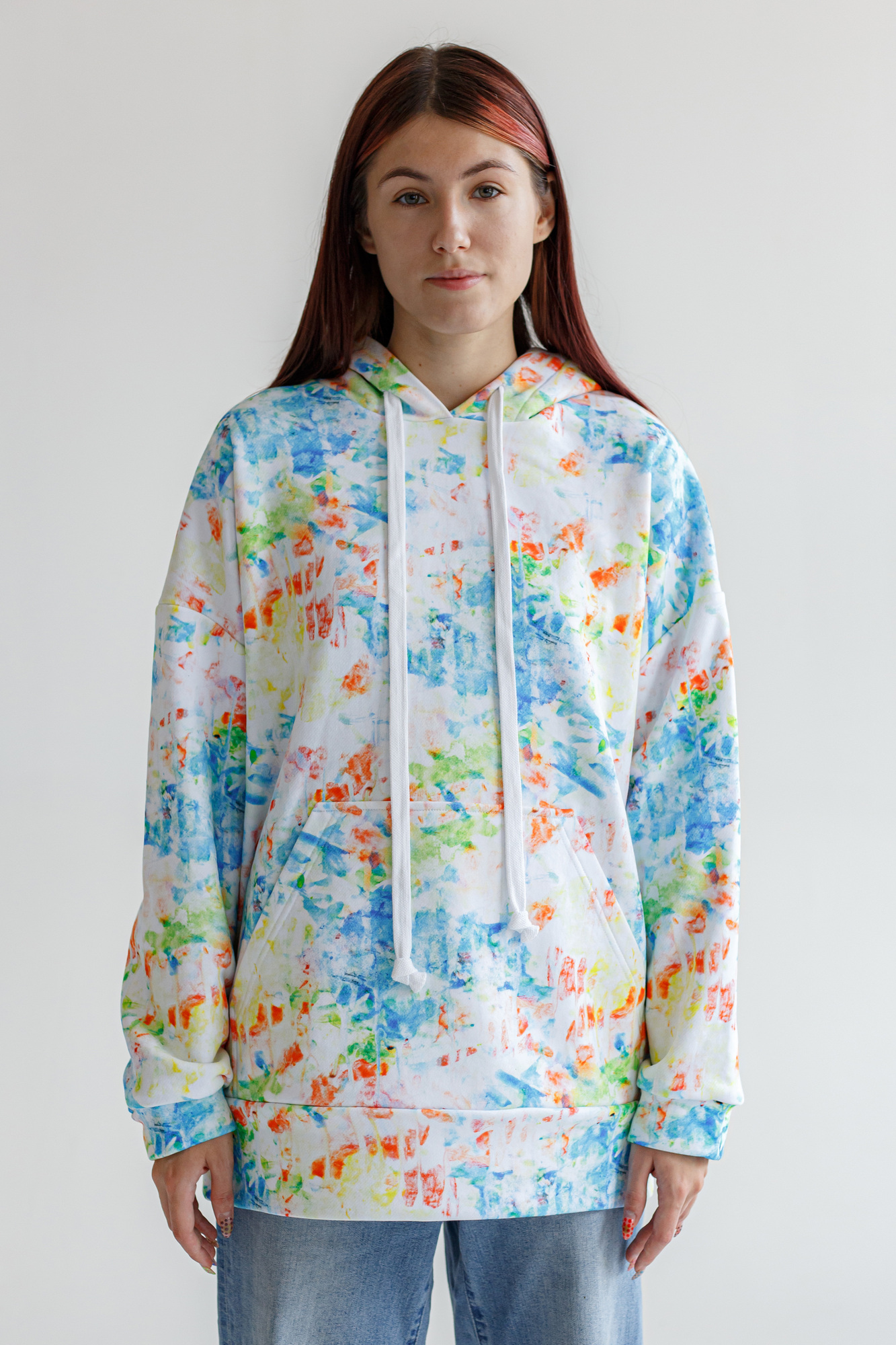 Худи "Цветные брызги"