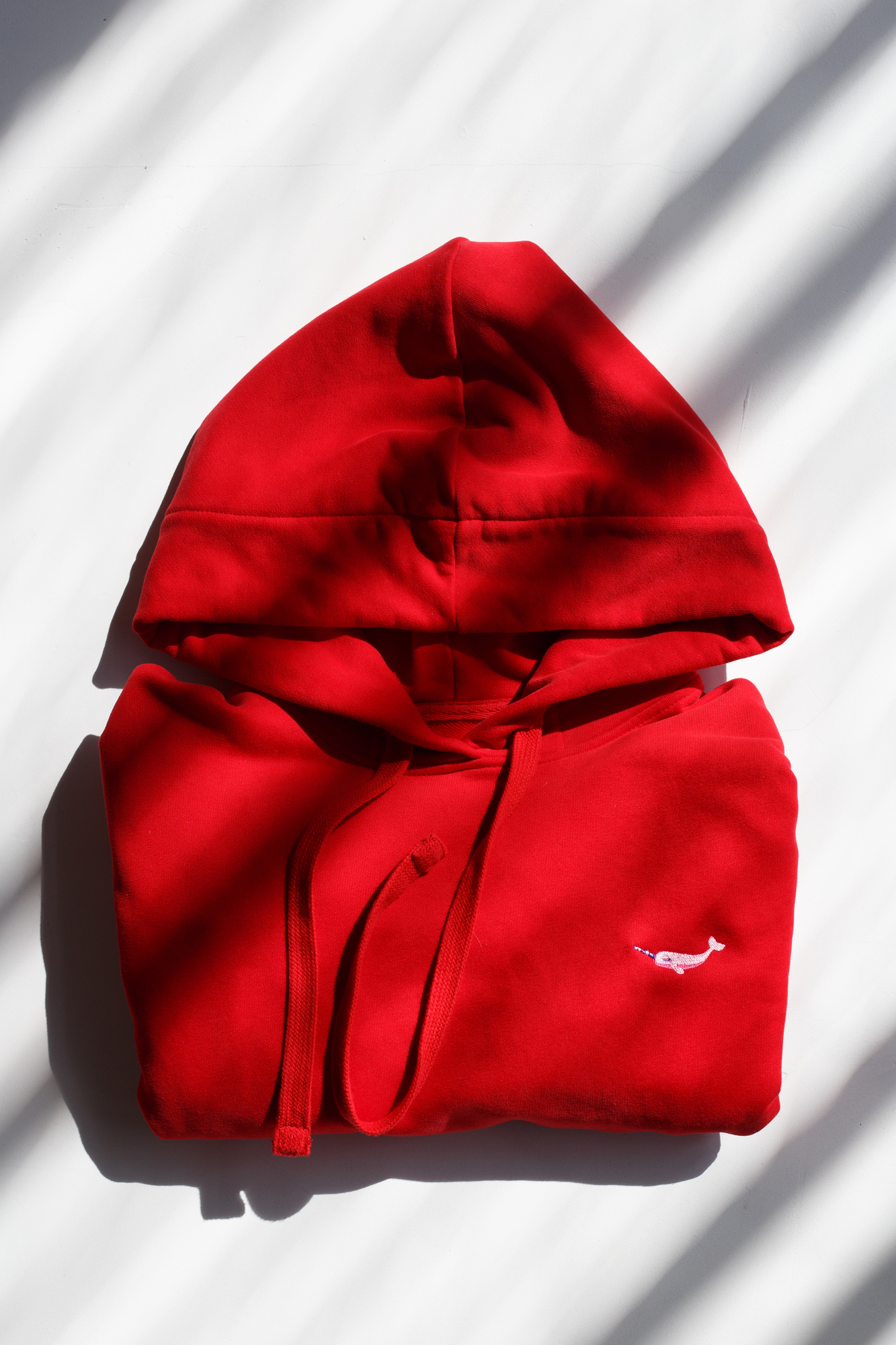 Худи унисекс, красный