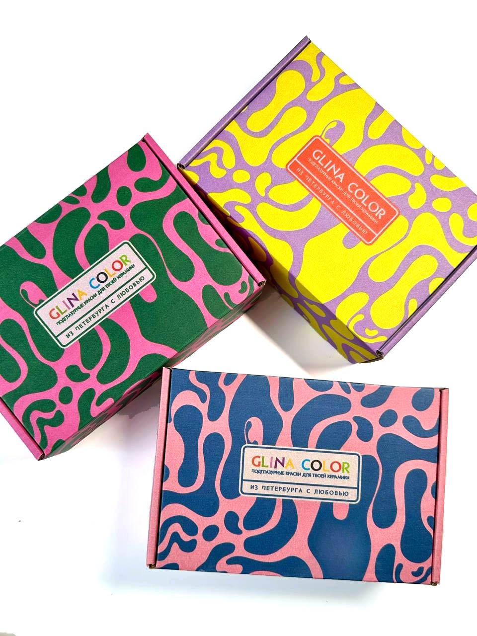 Набор подглазурок