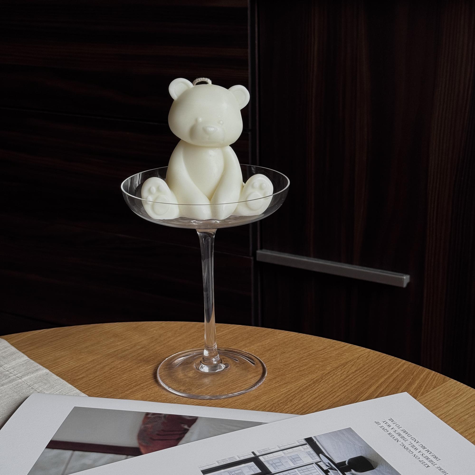 мишка Teddy - интерьерная свеча