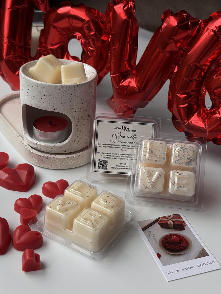 14 февраля, подарок на 14 февраля, день влюбленных, день валентина, wax melts, валентинка, аромат для дома, саше ароматическое