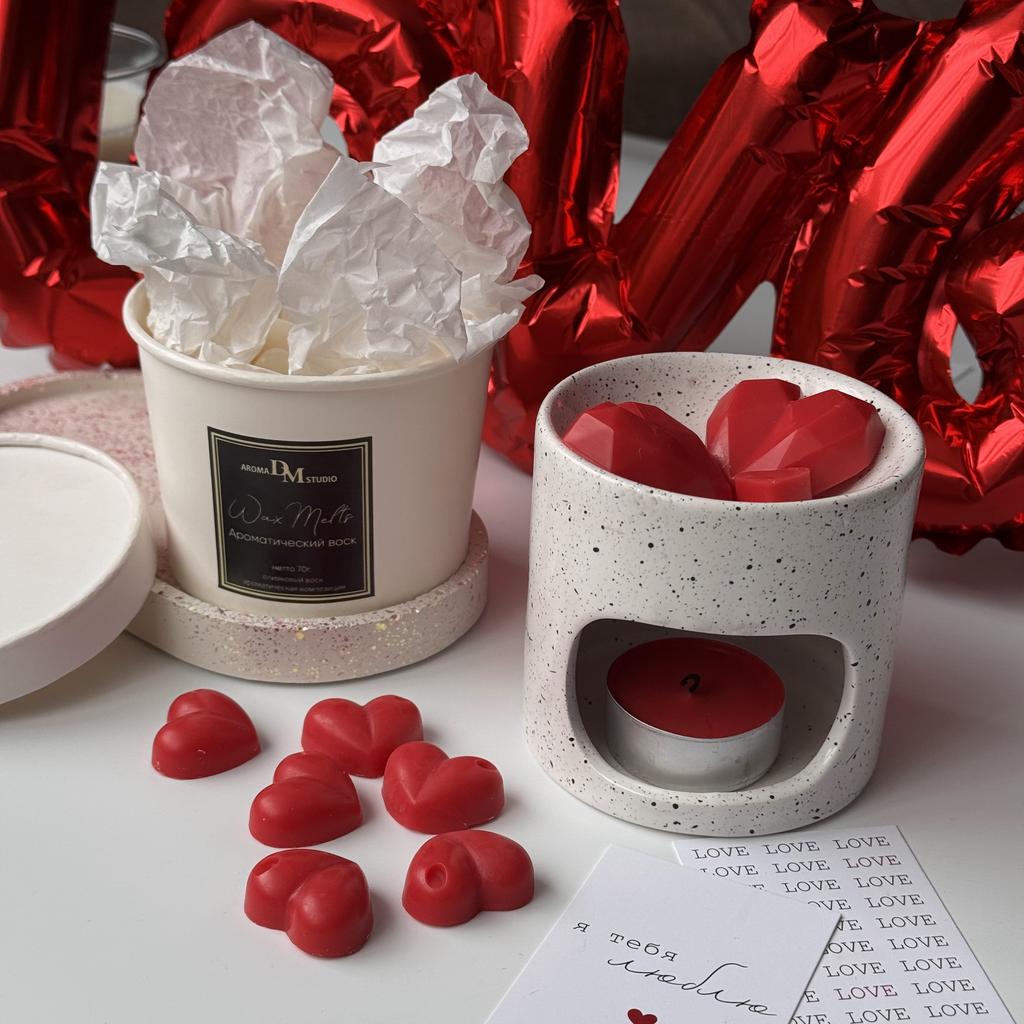 14 февраля, подарок на 14 февраля, день влюбленных, день валентина, wax melts, валентинка, аромат для дома, саше ароматическое