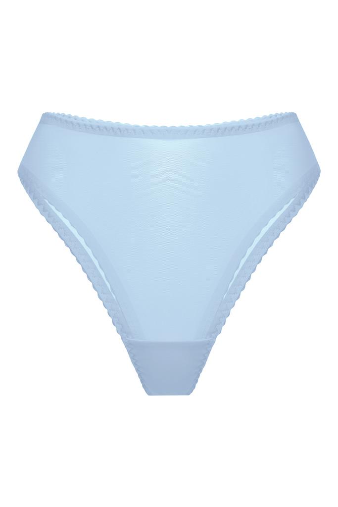 голубые трусы бразильяна omut из сетки