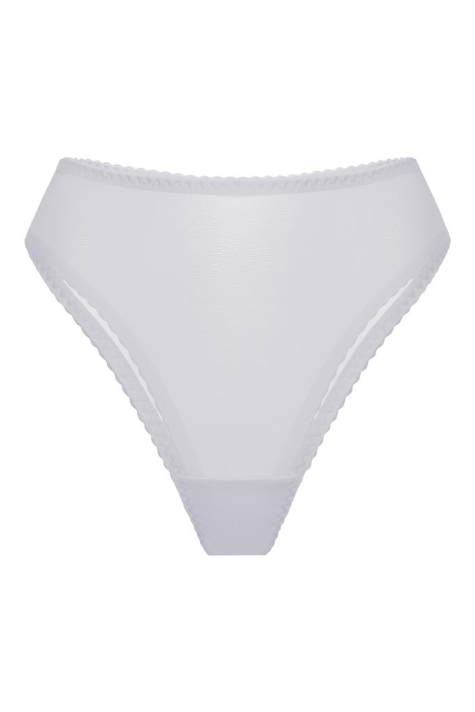 молочные трусы бразильяна omut из сетки