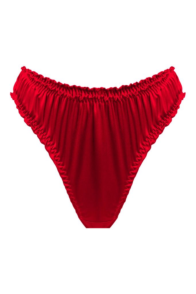 красные воздушные трусы бразильяна naomi