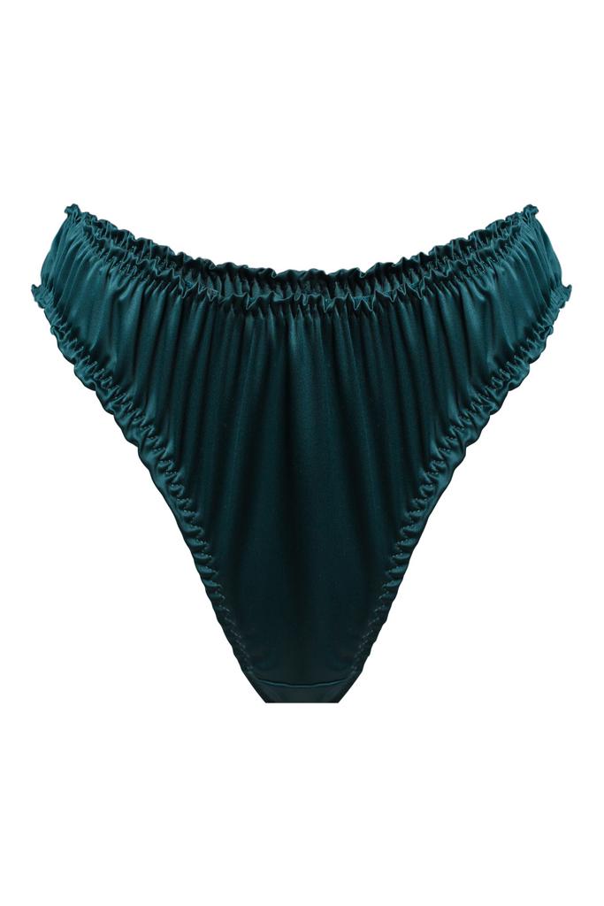 изумрудные воздушные трусы бразильяна naomi