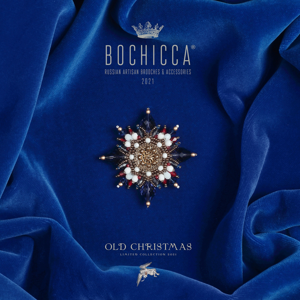 брошь Holy Family