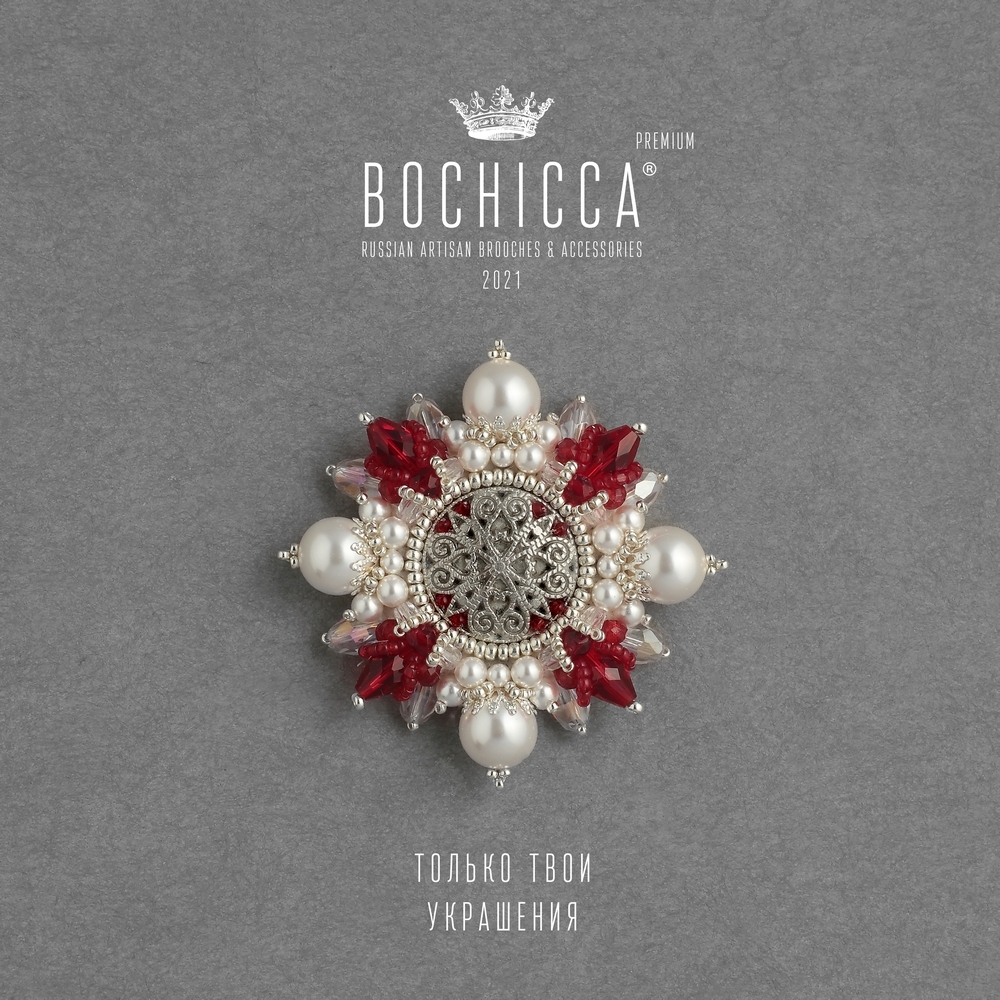 брошь Heart Touch