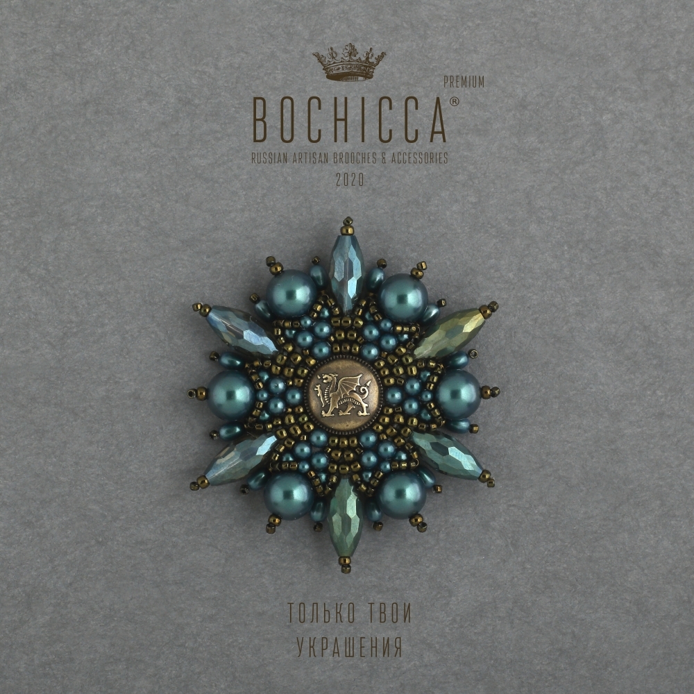 брошь Pacific Shadow