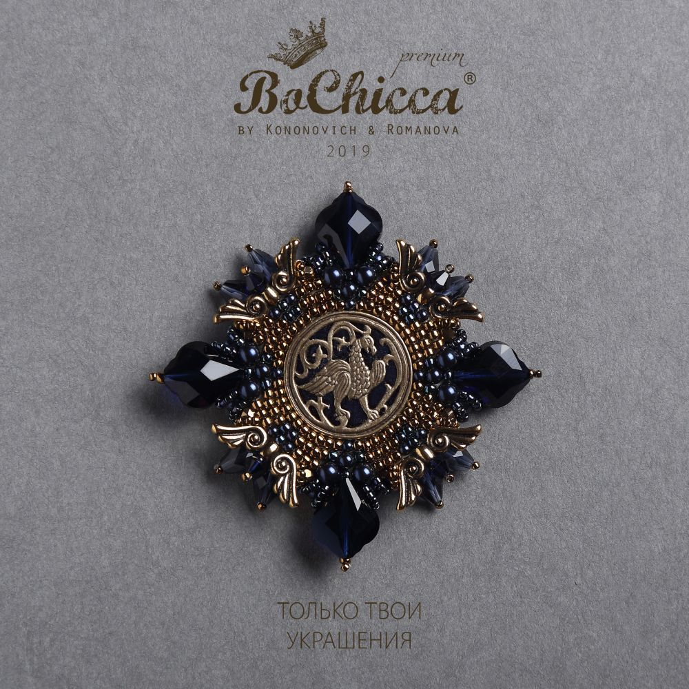 брошь Bird of Happiness