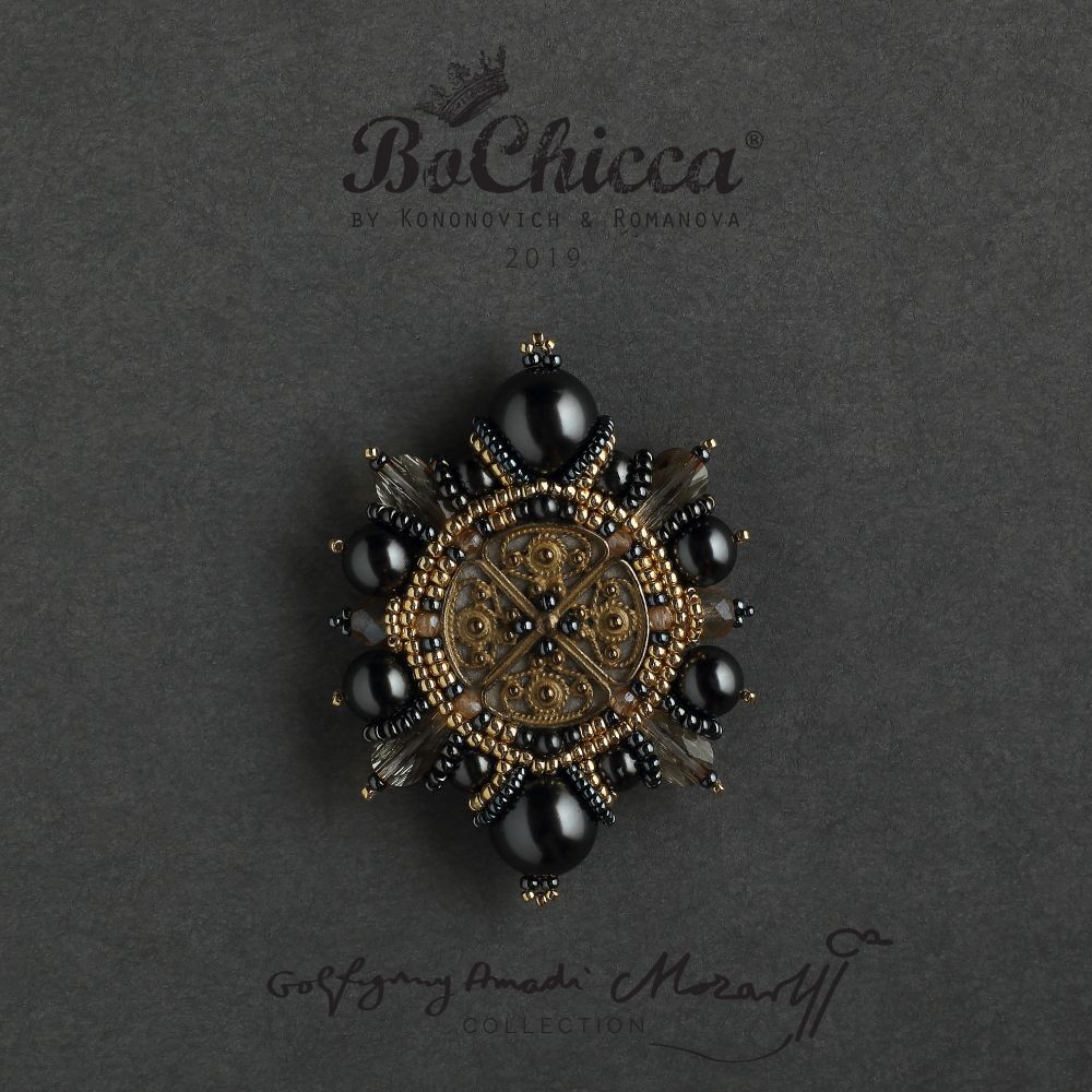 брошь Ombra Felice