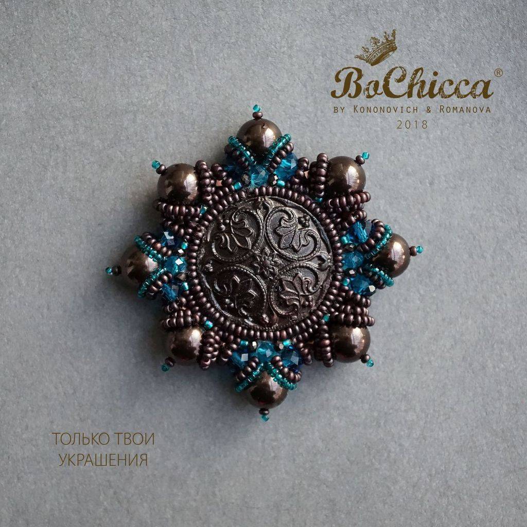 брошь Dark & Sweet