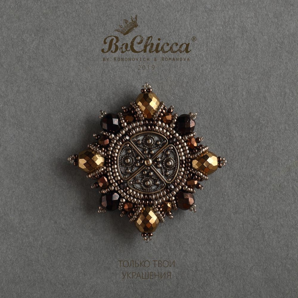 брошь Ballroom Gold